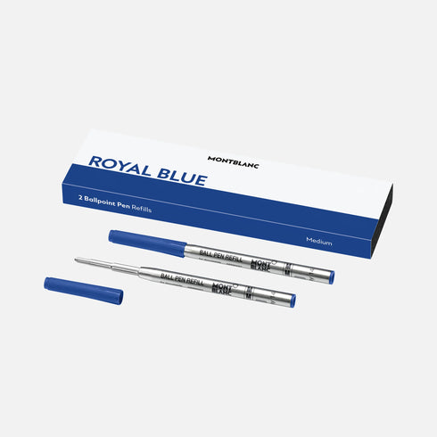 2 REFILL (M) PER PENNA A SFERA ROYAL BLUE (BLU) 128214