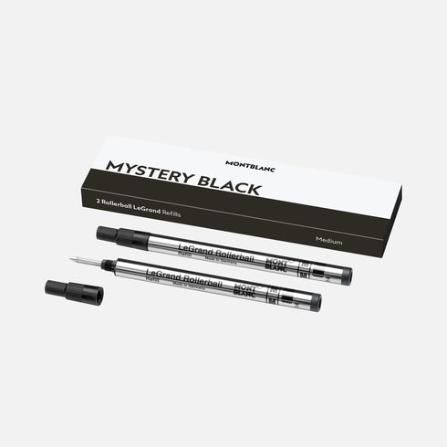 2 REFILL (M) PER ROLLER LEGRAND BROAD MYSTERY BLACK (NERO) 128225