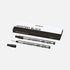 2 REFILL (M) PER ROLLER LEGRAND BROAD MYSTERY BLACK (NERO) 128225