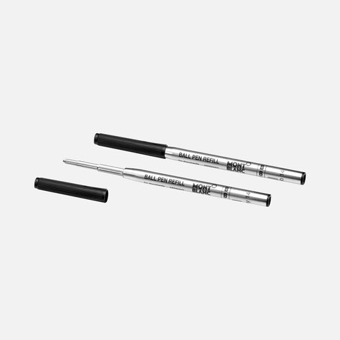 2 REFILL PER PENNA A SFERA BROAD, MYSTERY BLACK (NERO) 128212