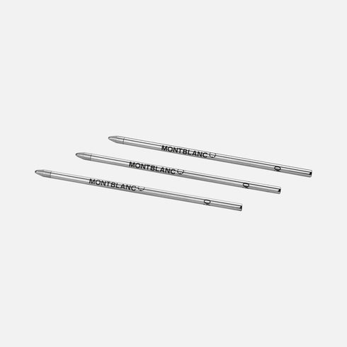 3 REFILL PICCOLI PER PENNA A SFERA MYSTERY BLACK (NERO) 128222