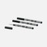 3 REFILL PICCOLI PER ROLLER (M) MYSTERY BLACK (NERO) 128240