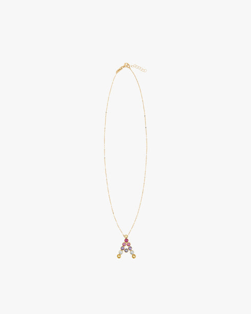 A YOUR INITIAL NECKLACE CLNAR0018-A-40-SM