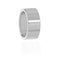 ANELLO ARGENTATO A FASCIA 2551