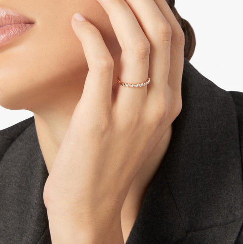 ANELLO BOLLICINE PREZIOSO DAC1001BOLLIDB09R