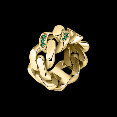 ANELLO CHAIN EMERALD CRYSTALS J19AUW49