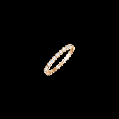 ANELLO CHAUMET BEE MY LOVE IN ORO ROSA E DIAMANTI BAINCHI 081935