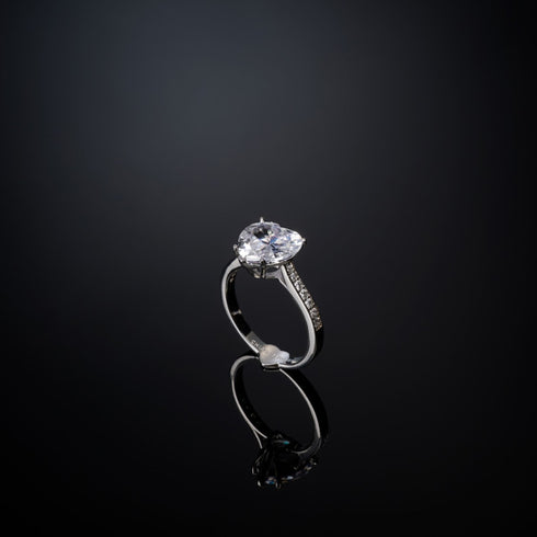 ANELLO CRYSTAL FIRST LOVE WHITE ZIRCONIA J19AVF01