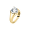 ANELLO DIAMOND HEART CHEVALIER WHITE HEART STONE J19AUV36