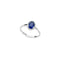 ANELLO DONNA ORO IN ORO BIANCO ZAFFIRO E DIAMANTI REF. DHAZ7879.006