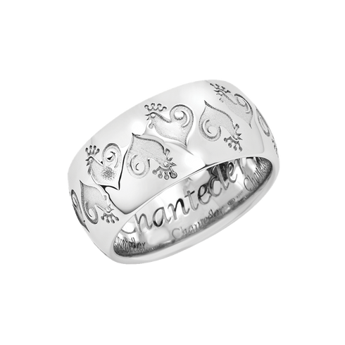 ANELLO ET VOILÀ LOGO CHANTECLER ARGENTO C.44723