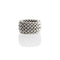 ANELLO IN ARGENTO BIANCO CHICCO 5892