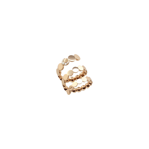 ANELLO LUCE IN ORO ROSA CON DIAMANTI 16190R