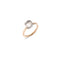 ANELLO NUDO PETIT TOPAZIO BIANCO PAB4030O6000000TB