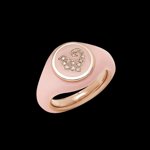 GOLD SEQUIN RING C.42702