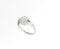ANELLO QUERIOT IN ORO BIANCO CON CALCEDONIO A123O01PCA