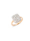 ANELLO SABBIA RETTANGOLARE DIAMANTE PAB9031O7000DB000