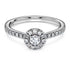 ANELLO SOLITARIO HALO ETERNITY SW5697125