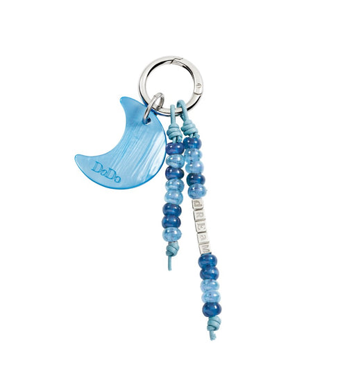 BAG CHARMS IN BIORESINA & PLASTICA RICICLATA DVC5001BAGMO0AZAC