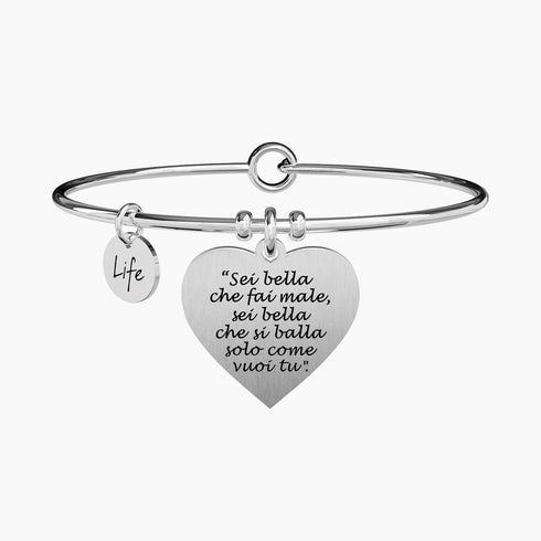 BANGLE CON CIONDOLO HO PERSO LE PAROLE 731568