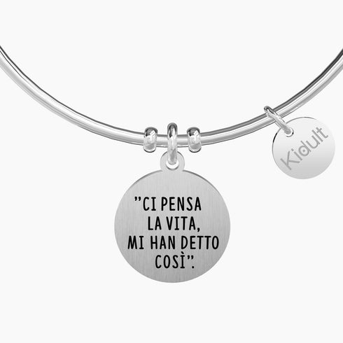 BANGLE CON CIONDOLO NIENTE PAURA 731575