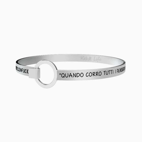 BANGLE SENZA CIONDOLO QUANDO CORRO … CONFUCIO 731251