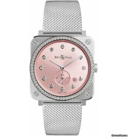 BELL & ROSS BELL & ROSS BR S NOVAROSA BRS-PK-ST-LGD/SST