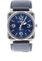 BELL & ROSS BR 03-92 BLUE BR0392-BLU-ST/SCA
