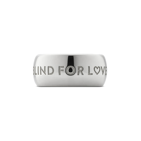 Blind For Love Anello Gucci Love in argento passivato 0818_altezza fascia 9mm YBC843583001