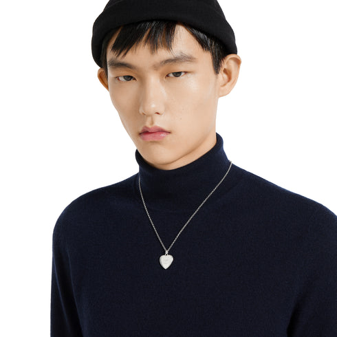 Blind For Love Collana Gucci Love cuore in argento passivato 0818 YBB843589001