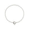 Boule chain sterling silver necklace YBB602736001