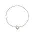 Boule chain sterling silver necklace YBB602736001