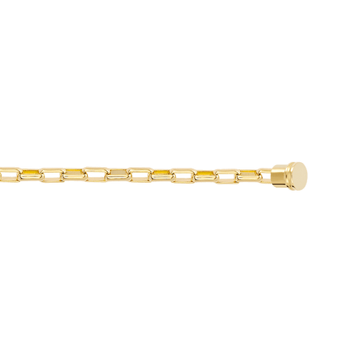 BRACCIALE A MAGLIE IN ORO GIALLO 18 CARATI 6B1109