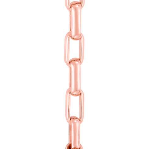 BRACCIALE A MAGLIE IN ORO ROSA 18 CARATI 6B0352