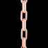 BRACCIALE A MAGLIE IN ORO ROSA 18 CARATI 6B0431