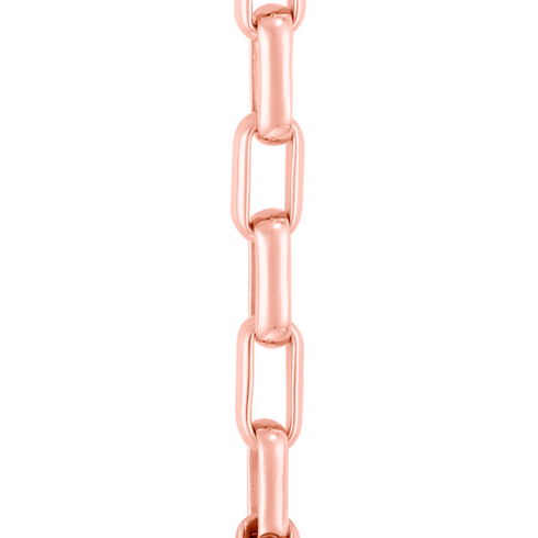 BRACCIALE A MAGLIE IN ORO ROSA 18 CARATI 6B0431