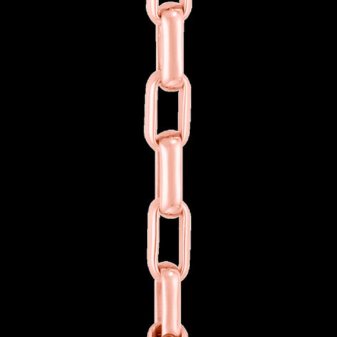 BRACCIALE A MAGLIE IN ORO ROSA 18 CARATI 6B1110