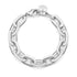 BRACCIALE ARGENTATO CATENA OVALE PIATTA 2380