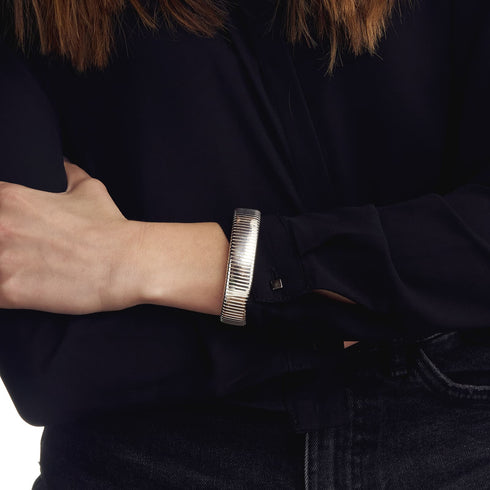 BRACCIALE ARGENTATO TUBOGAS 2054