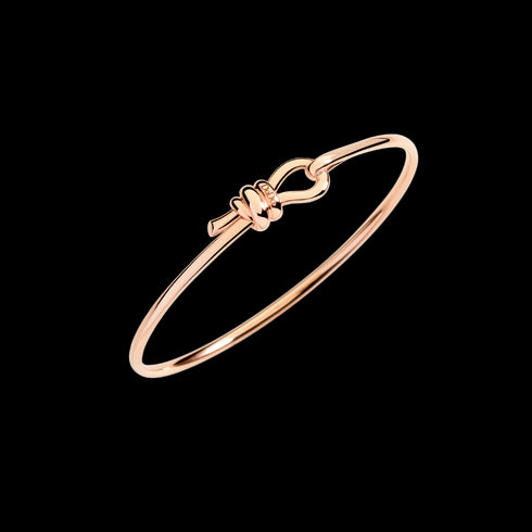 BRACCIALE BANGLE NODO ORO ROSA DBC4012KNOT00009R