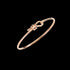 BRACCIALE BANGLE NODO ORO ROSA DBC4012KNOT00009R