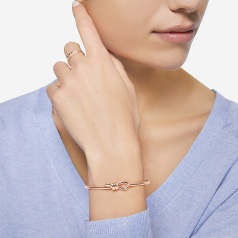BRACCIALE BANGLE NODO ORO ROSA DBC4012KNOT00009R