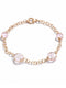 BRACCIALE CAPRI CRISTALLO DI ROCCA QUARZO ROSA PBA7050O7000000QR