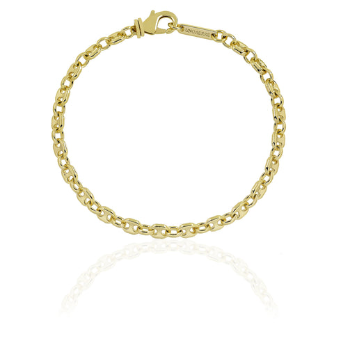 BRACCIALE CATENA FANTASIA DORATO 2488
