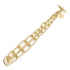 BRACCIALE CATENA FANTASIA OVALE DORATO 2363