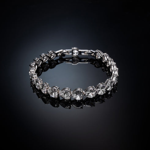 BRACCIALE CRYSTAL HORIZONTAL INFINITY LOVE J19AVG03