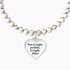 BRACCIALE ELASTICO MAMMA CON PERLE E CIONDOLO 732138