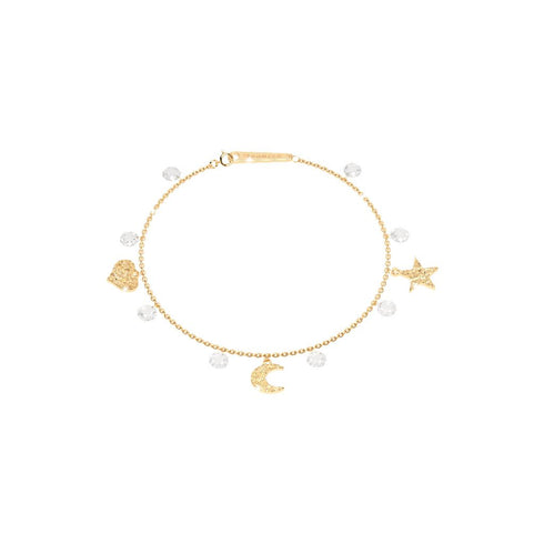 BRACCIALE LUCCIOLE IN ARGENTO 925 E PIETRE CON 3 ELEMENTI LUNGO 18.5 CM SLCBOB18