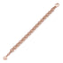 BRACCIALE MULTIFILO IN CATENA ROLÒ ROSA 2362