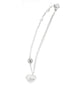 BRACCIALE PENDENTE CUORE 11.5 CM AR PASQ. BRUNI BRACC CUORE ARG